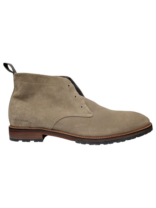 Cole Haan Berkshire Lug Chukka Boots Mens Tan Suede Water Resistant Size 13 NWD main image 11